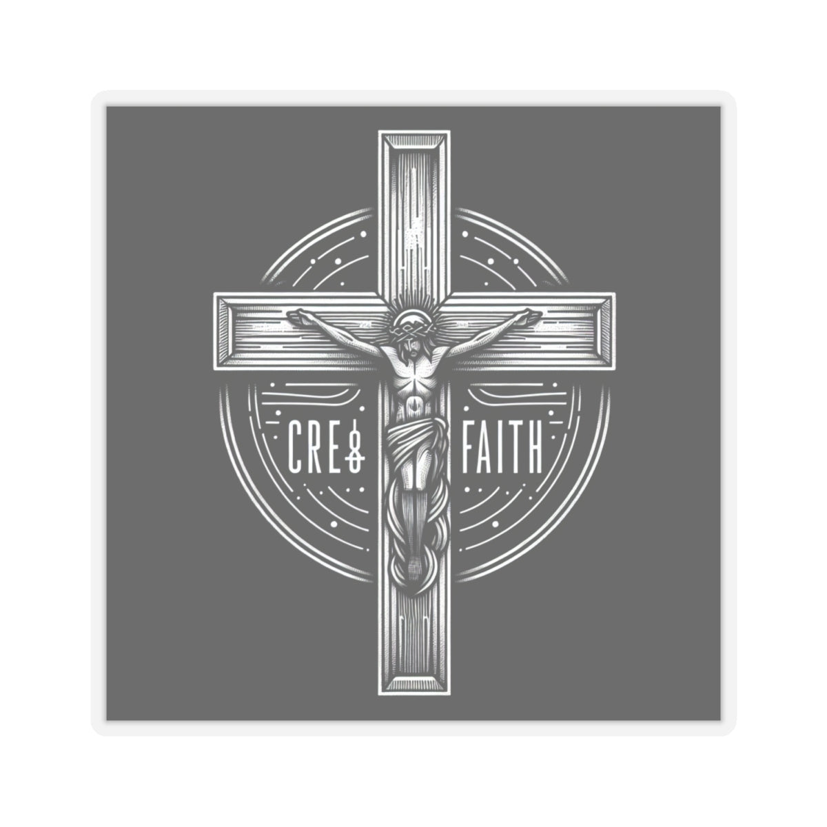 Cre8faith Cross Stickers